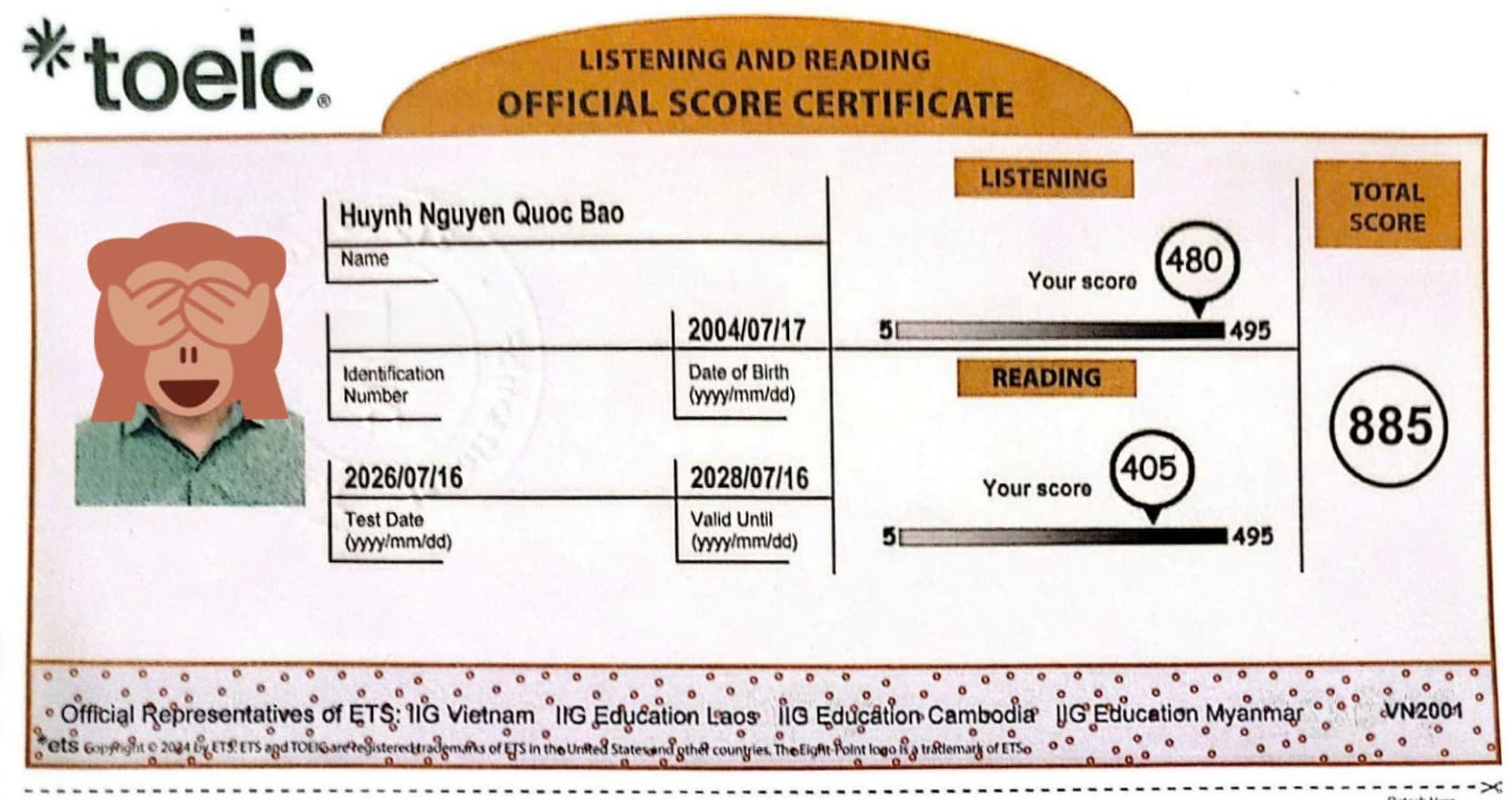 Chứng chỉ TOEIC